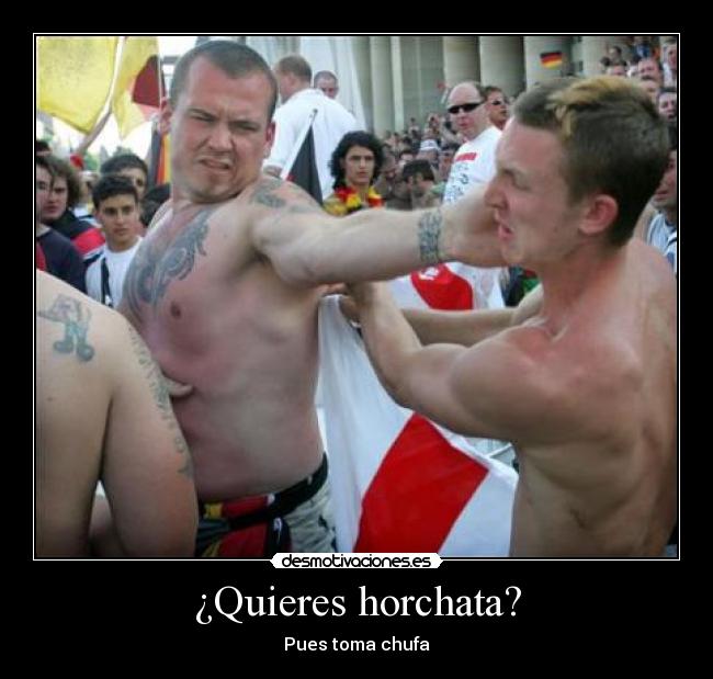 ¿Quieres horchata? - 
