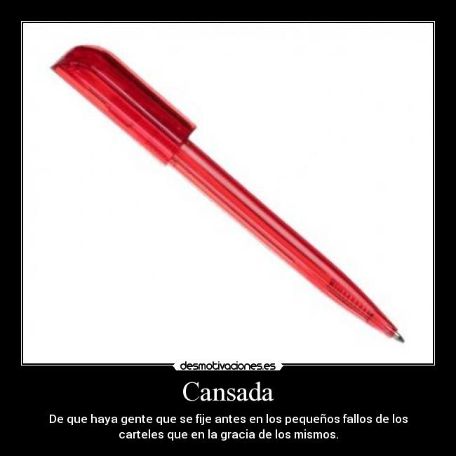 Cansada - 
