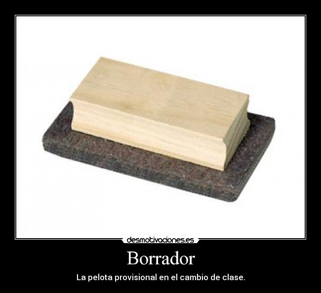 carteles borrador clase desmotivaciones