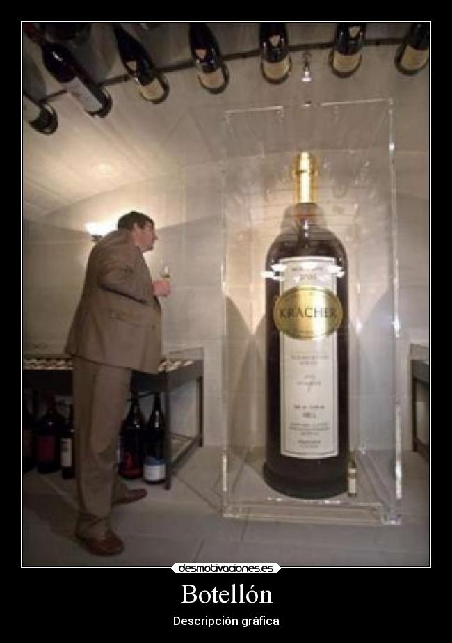 Botellón - Descripción gráfica