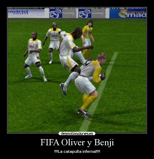 FIFA Oliver y Benji - !!!!La catapulta infernal!!!!