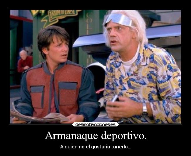 Armanaque deportivo. -