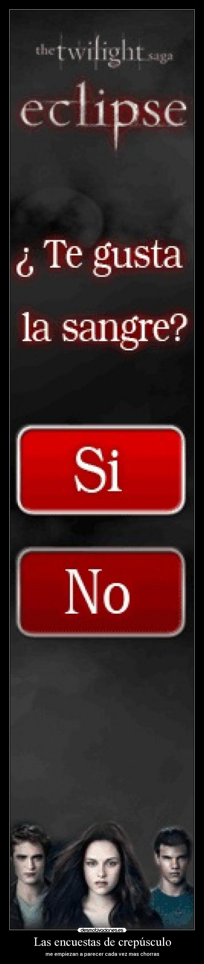 Las encuestas de crepúsculo - 