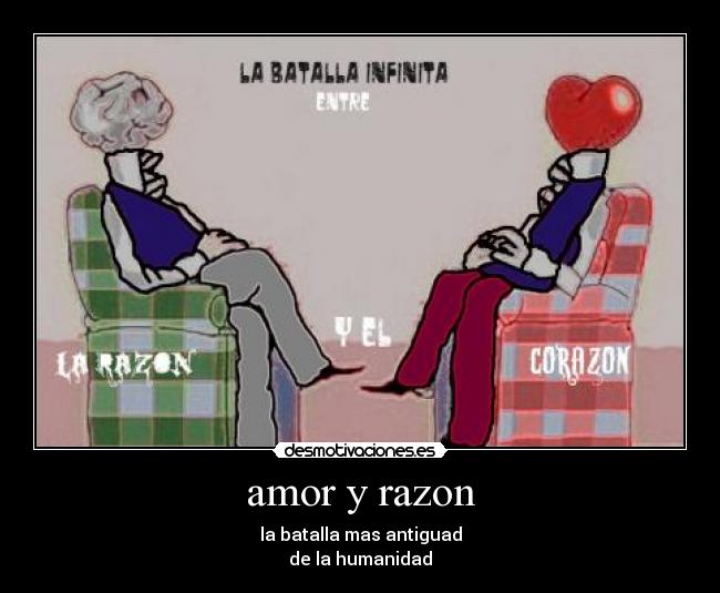 amor y razon -