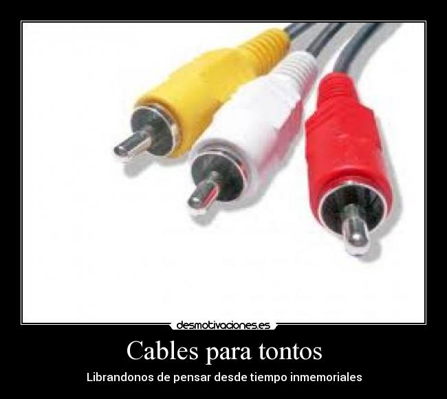 Cables para tontos - 