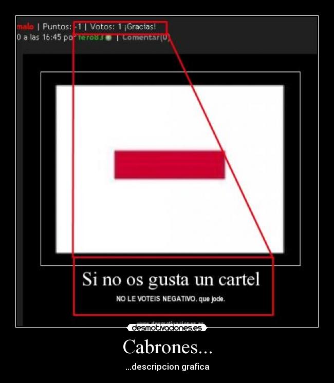 Cabrones... -