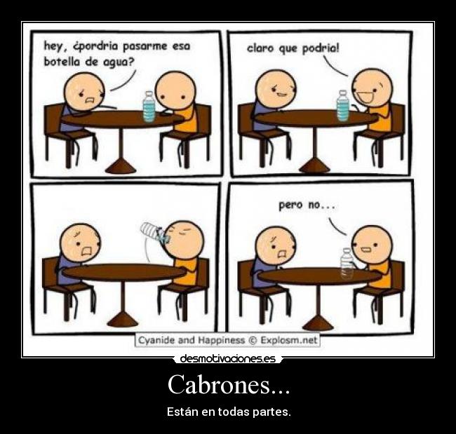 Cabrones... - 