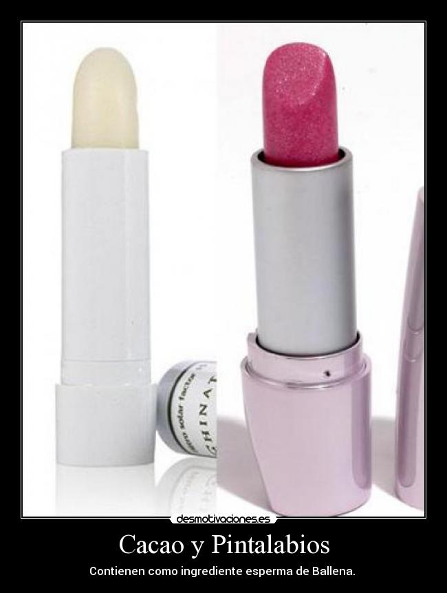 Cacao y Pintalabios - 