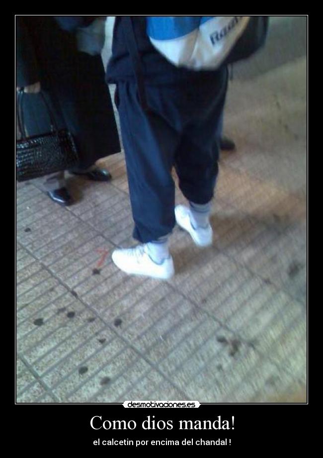 Como dios manda! -