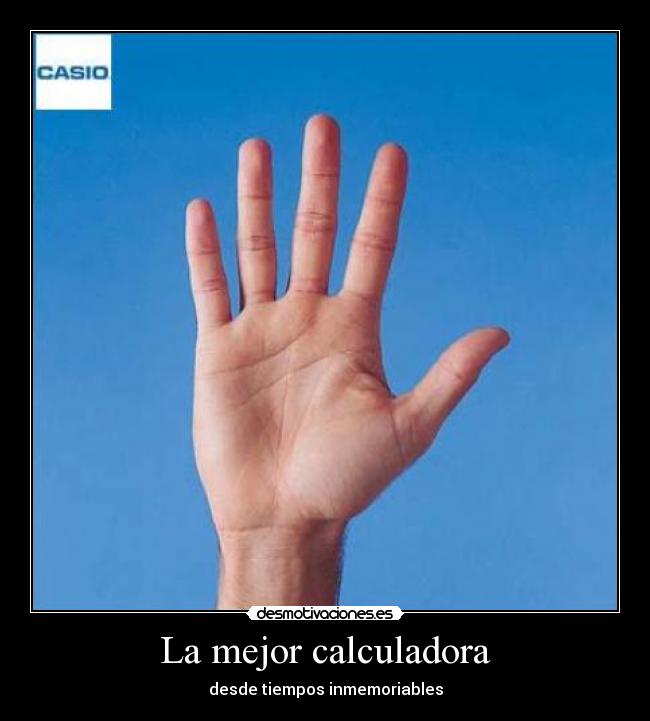 carteles calculadora desmotivaciones