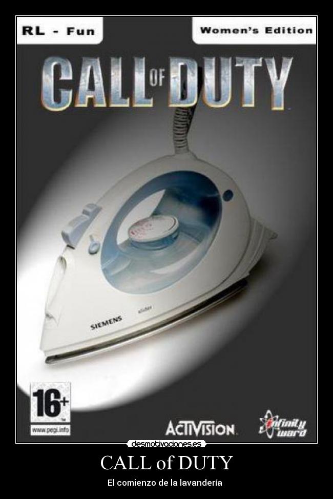 CALL of DUTY - El comienzo de la lavandería