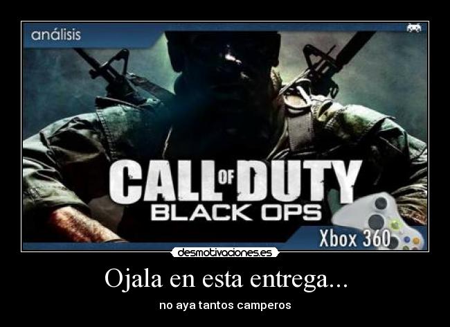 Ojala en esta entrega... - no aya tantos camperos