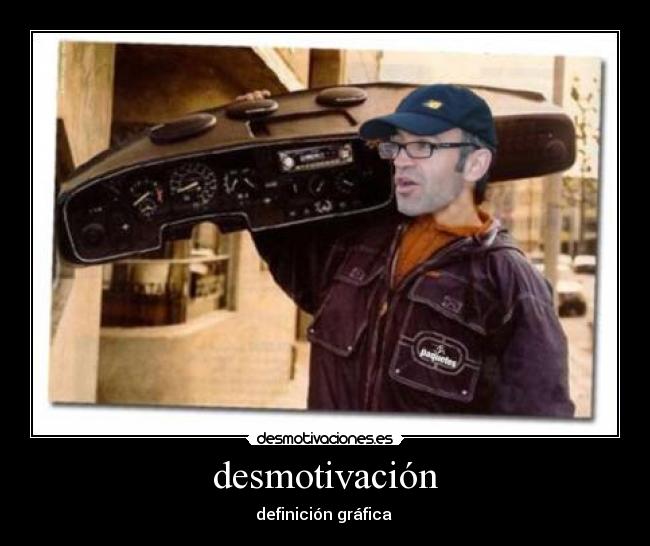desmotivación -