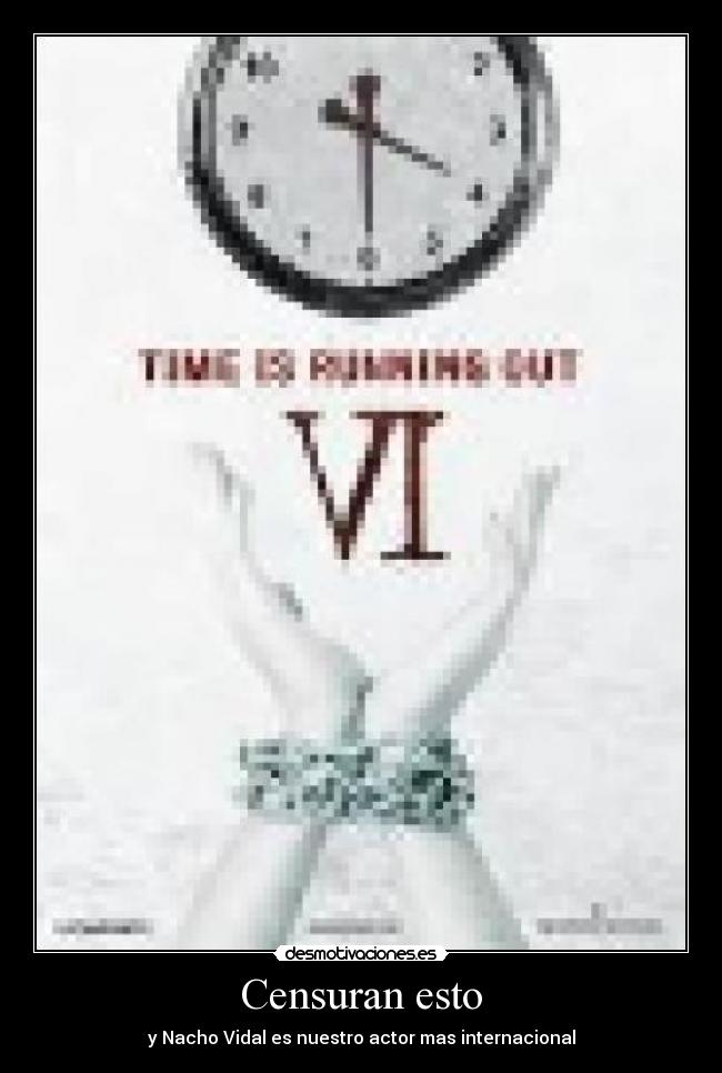 Censuran esto -