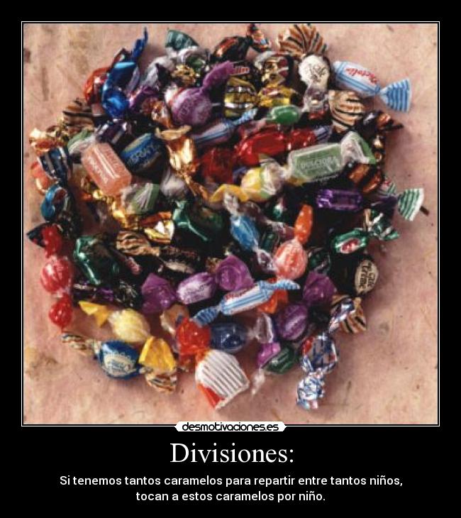 Divisiones: -