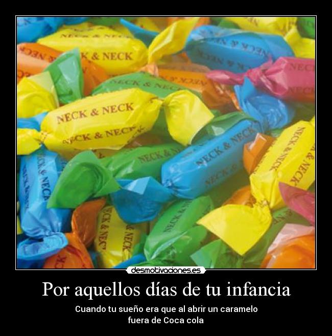 carteles infancia coca cola caramelos desmotivaciones