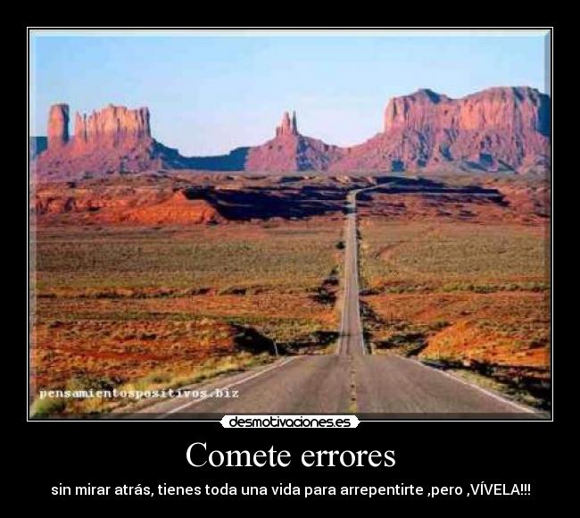 Comete errores -
