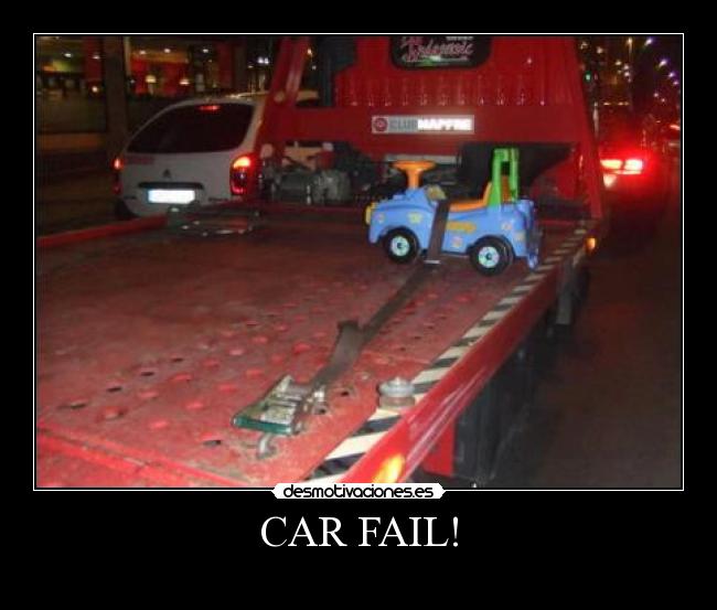 CAR FAIL! -