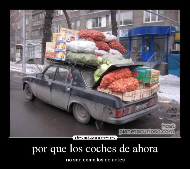 por que los coches de ahora - no son como los de antes