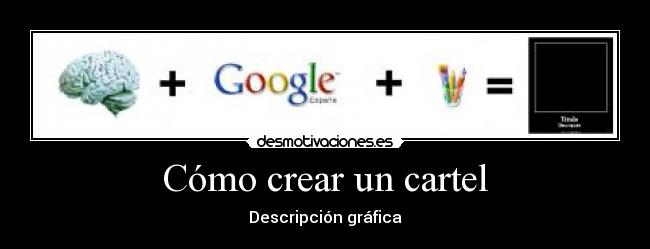 Cómo crear un cartel - 