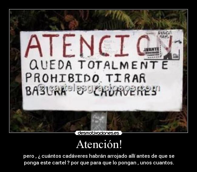 Atención! -