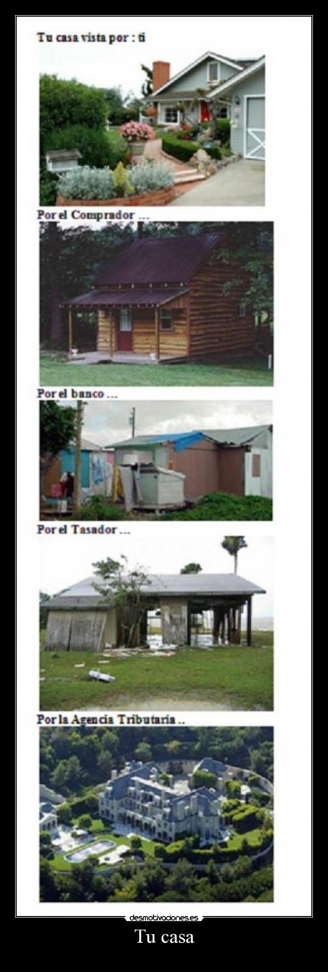 carteles casa casa desmotivaciones