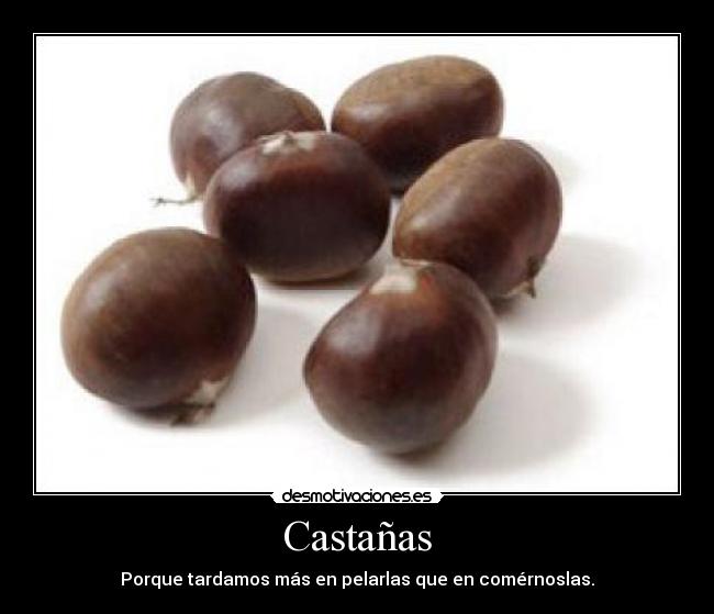 Castañas -