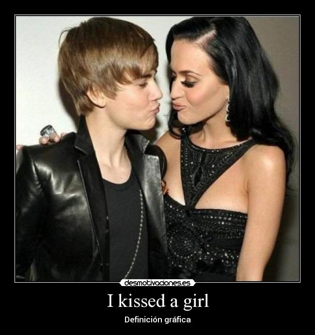 I kissed a girl - Definición gráfica