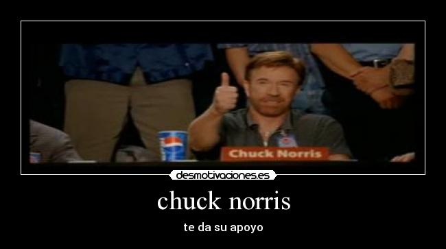 carteles chuck norris desmotivaciones