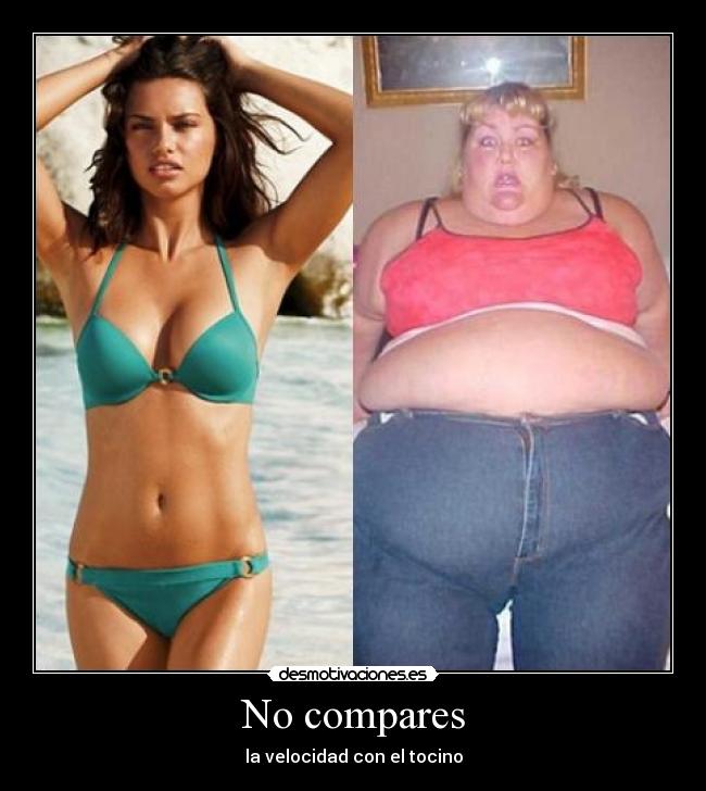 No compares - la velocidad con el tocino