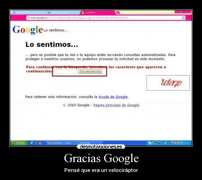 Gracias Google - 