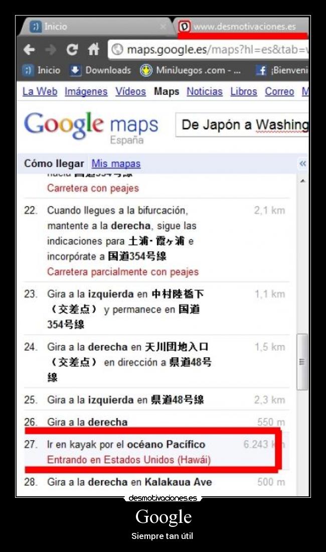 Google - Siempre tan útil