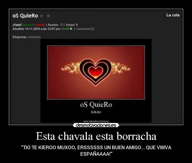 Esta chavala esta borracha - 