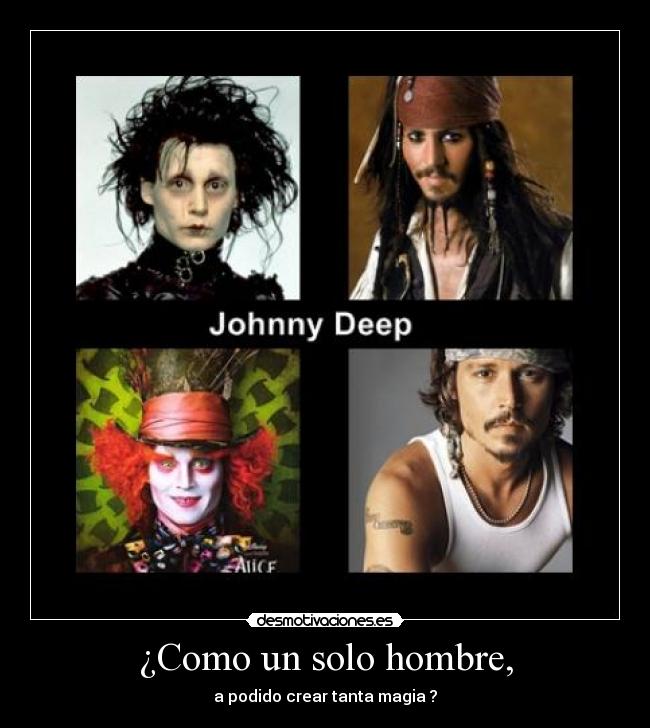 carteles johnny deep desmotivaciones