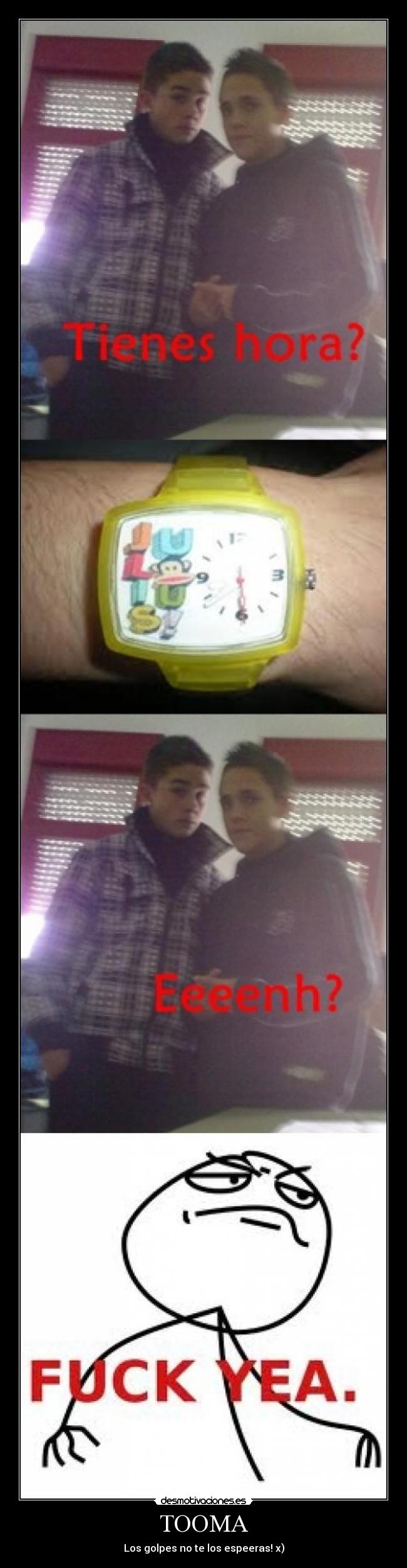 TOOMA - Los golpes no te los espeeras! x)