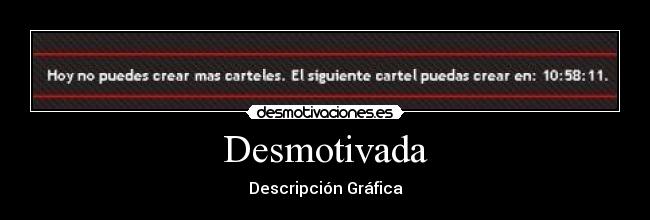 Desmotivada - 