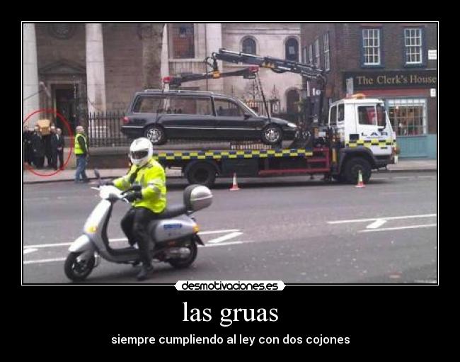 las gruas -