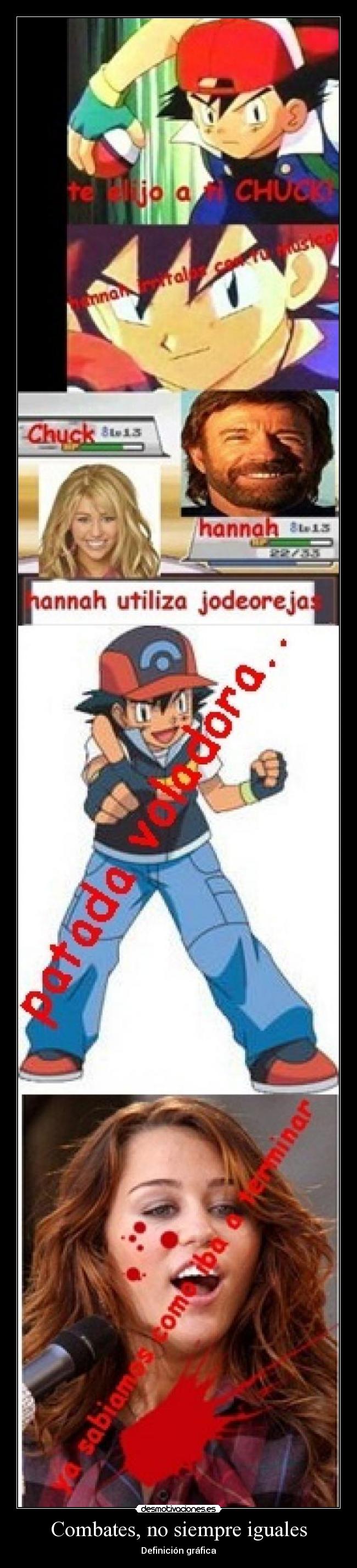 Combates, no siempre iguales -