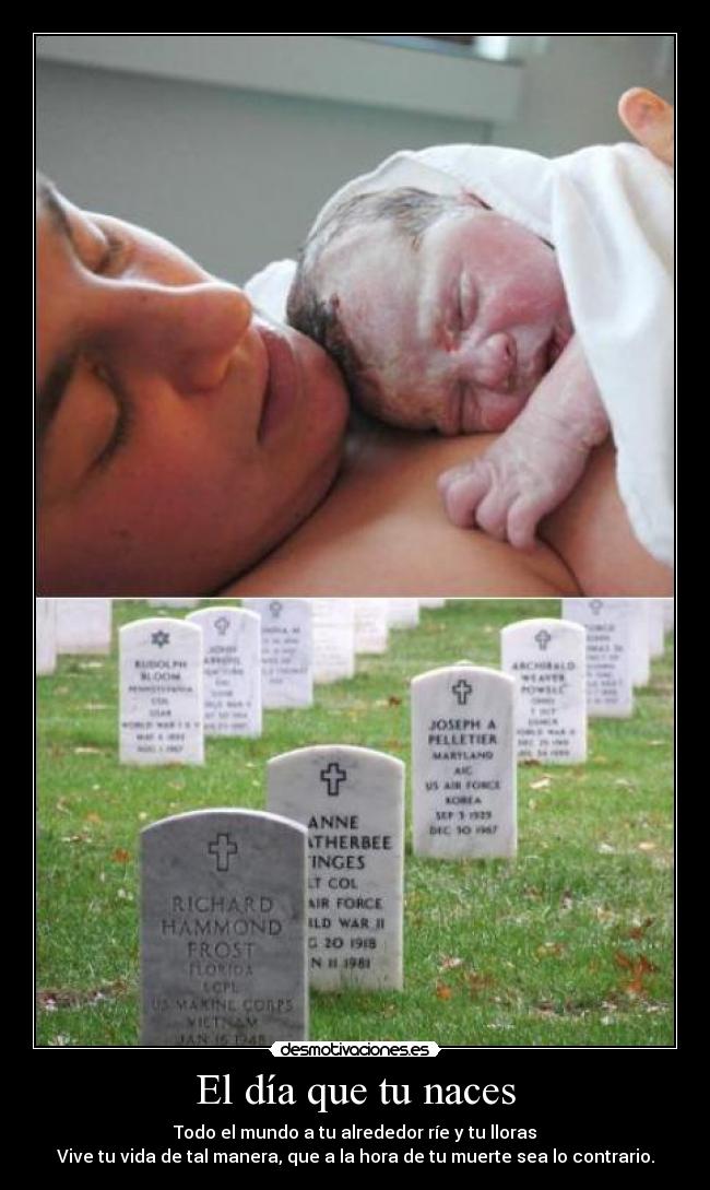 El día que tu naces - 