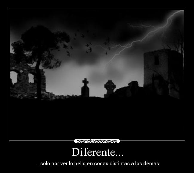 Diferente... - ... sólo por ver lo bello en cosas distintas a los demás