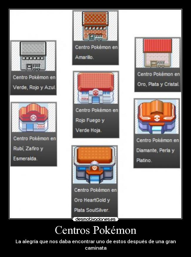 Centros Pokémon -