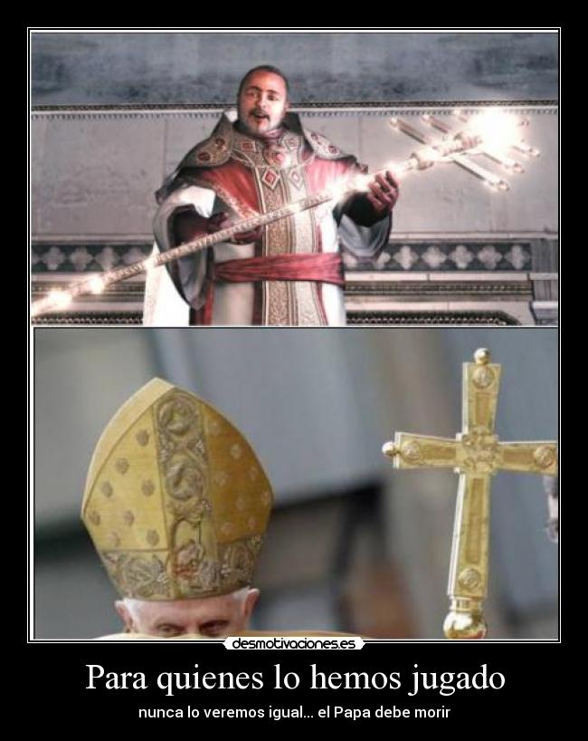 Para quienes lo hemos jugado - 