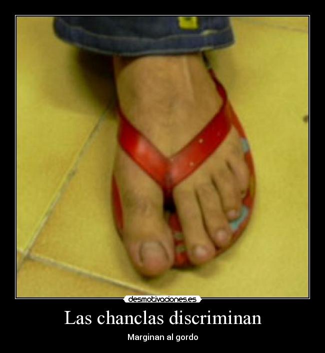 carteles chanclas desmotivaciones