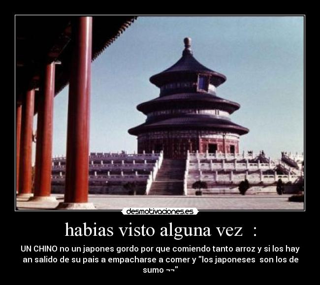 carteles chinos imposible verlos gordos desmotivaciones