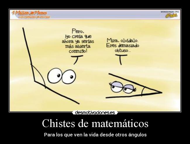 Chistes de matemáticos -