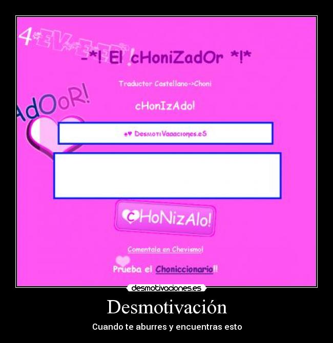 Desmotivación - Cuando te aburres y encuentras esto