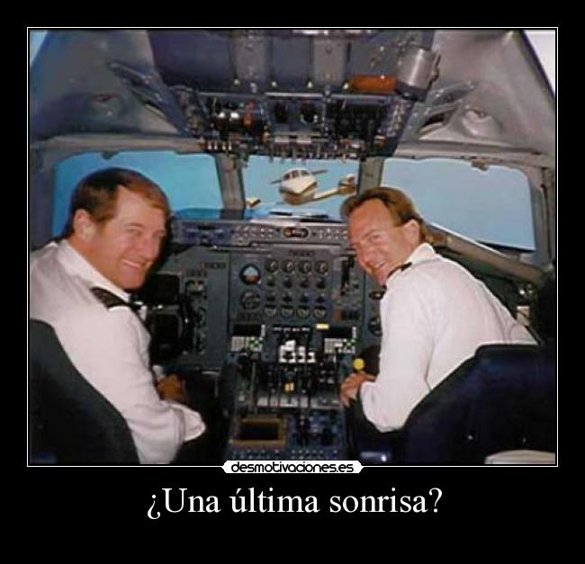 ¿Una última sonrisa? -