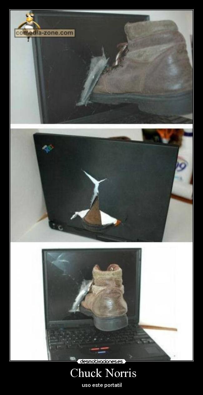 carteles chuck norris desmotivaciones