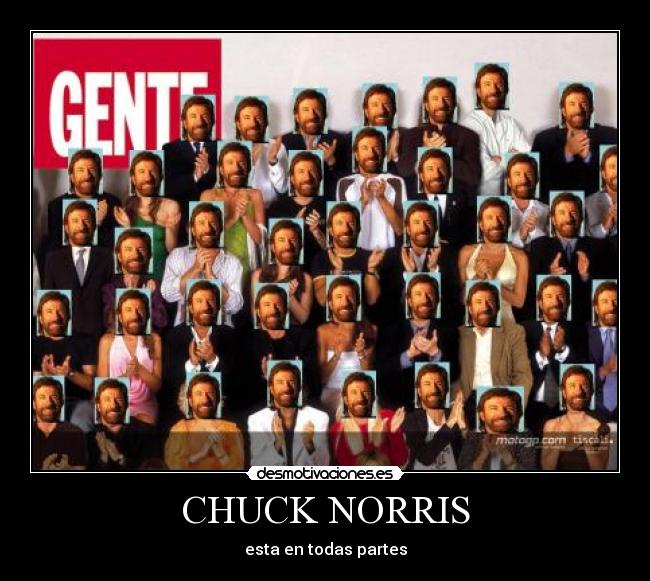 CHUCK NORRIS Desmotivaciones
