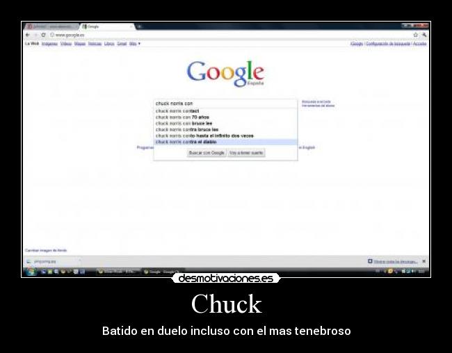 Chuck - Batido en duelo incluso con el mas tenebroso